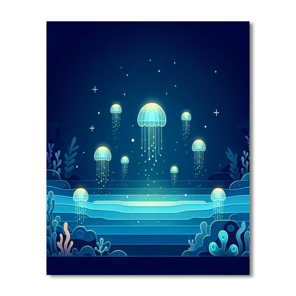 Nautical Nightlights Paint By Color