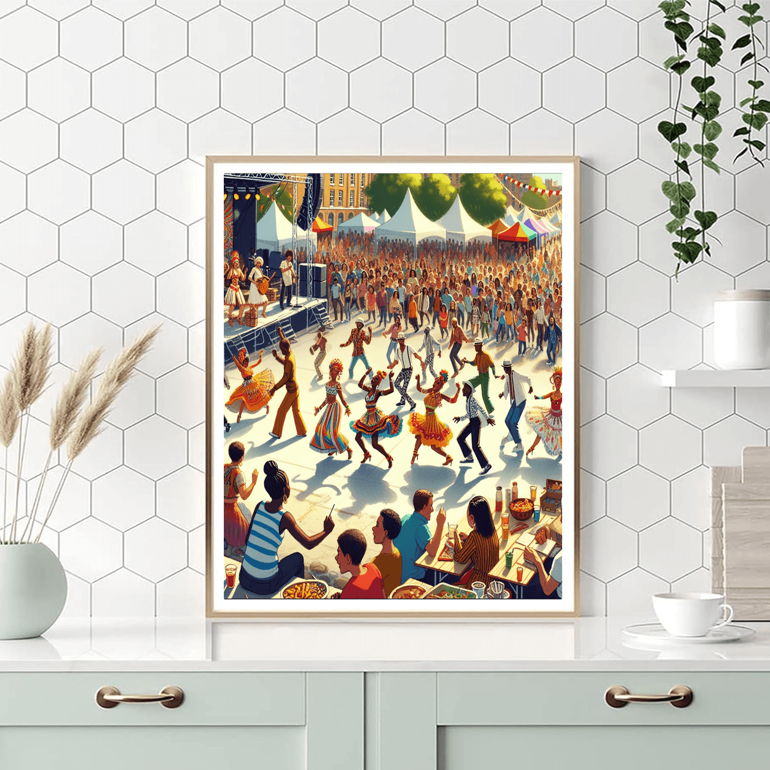 World Dance Day Paint By Numbers Art