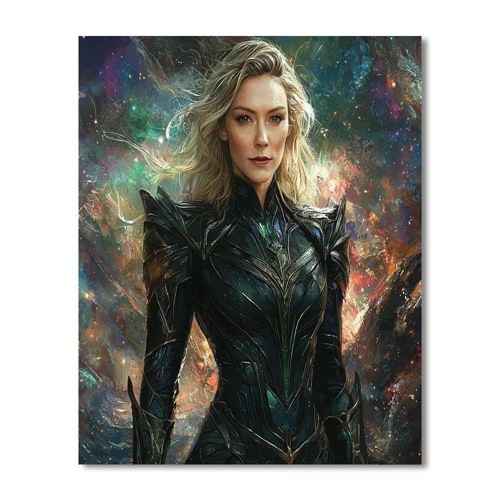 Cate Blanchett: The Majestic Transformations Of Hela Numbered Painting Kits