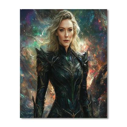 Cate Blanchett: The Majestic Transformations Of Hela Numbered Painting Kits