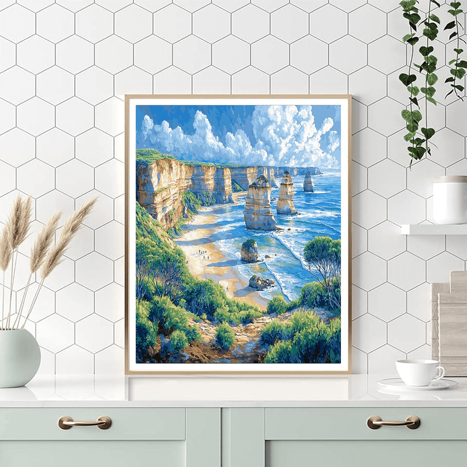 Great Ocean Road Paint By Color