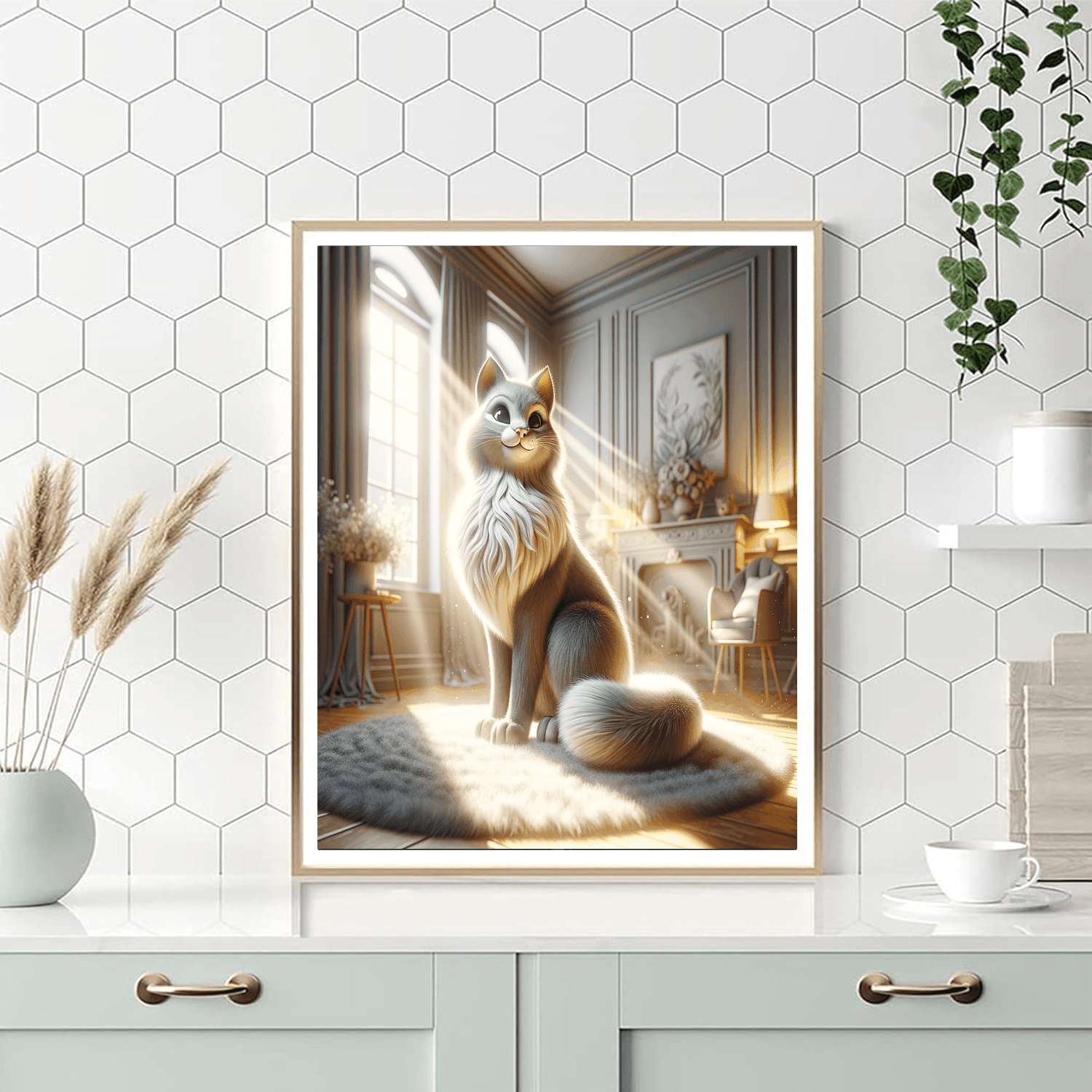 Feline Grace DIY Paint By Numbers