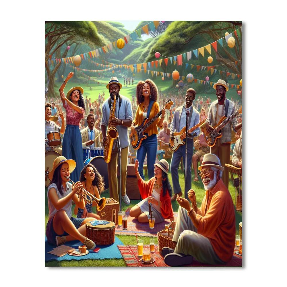 Nairobi International Jazz Festival - Nairobi, Kenya Paint By Numbers