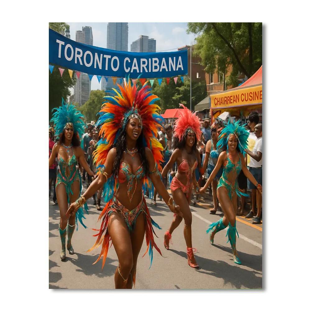 Toronto Caribana - Canada Painting By Numbers Kit