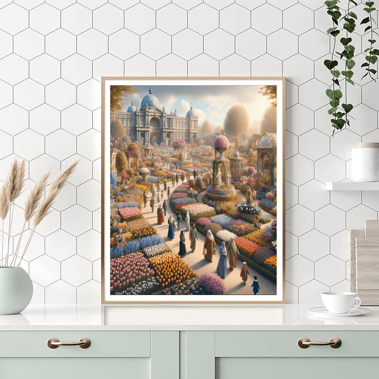 The Chelsea Flower Show Paint By Numbers