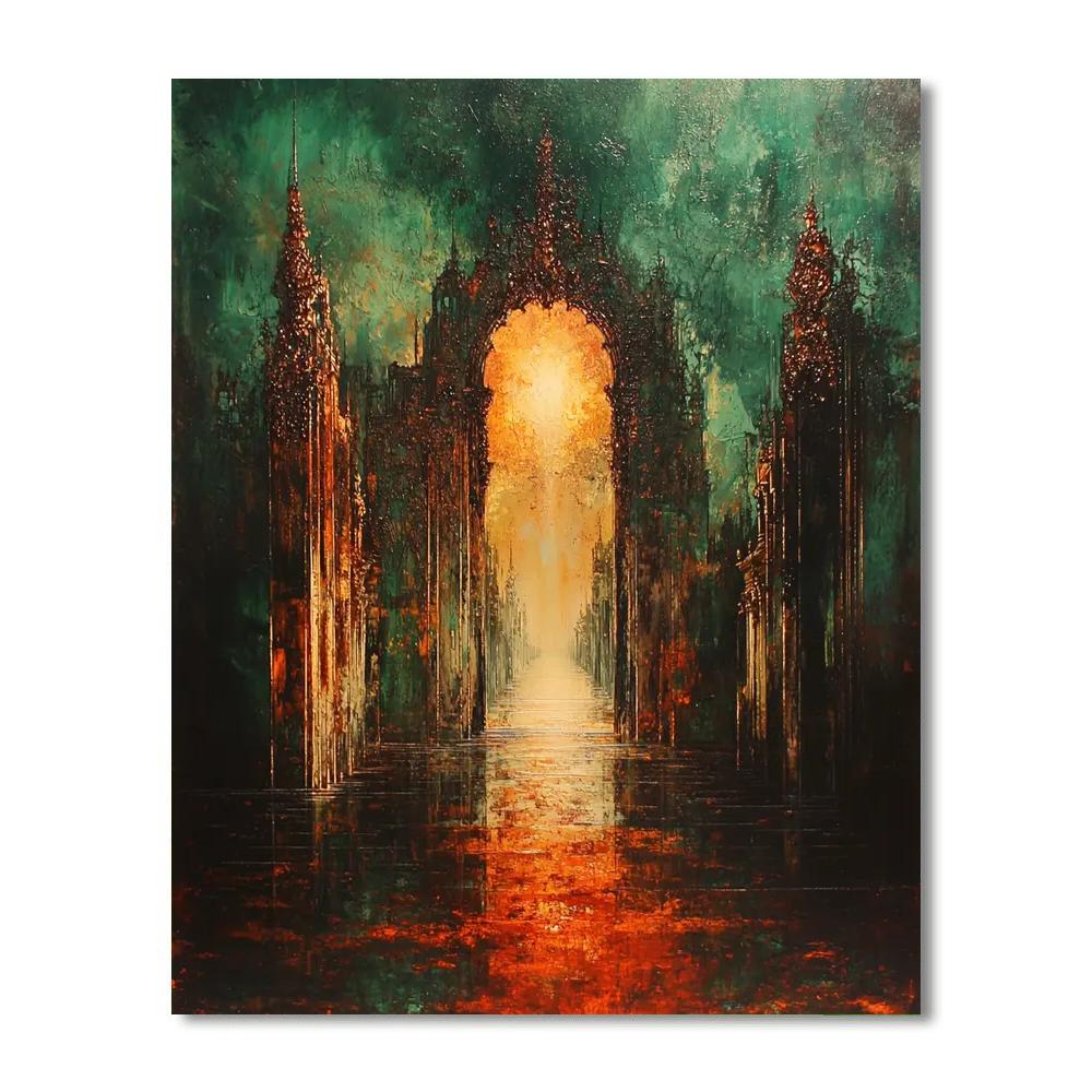 Caravaggio Inspired Harmonic Tension  Painting By Numbers Kit