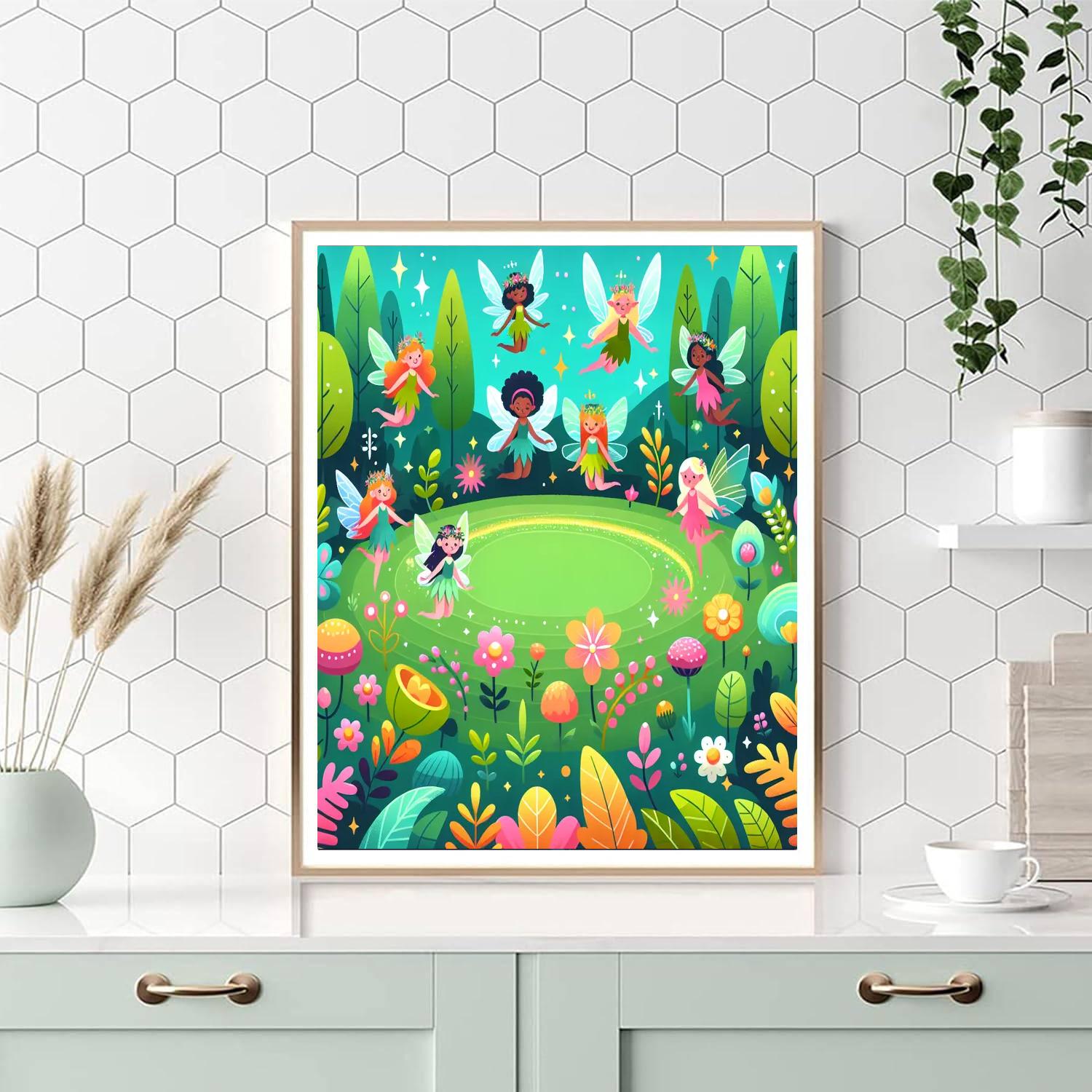 Enchanting Garden Glade Paint By Numbers Kits