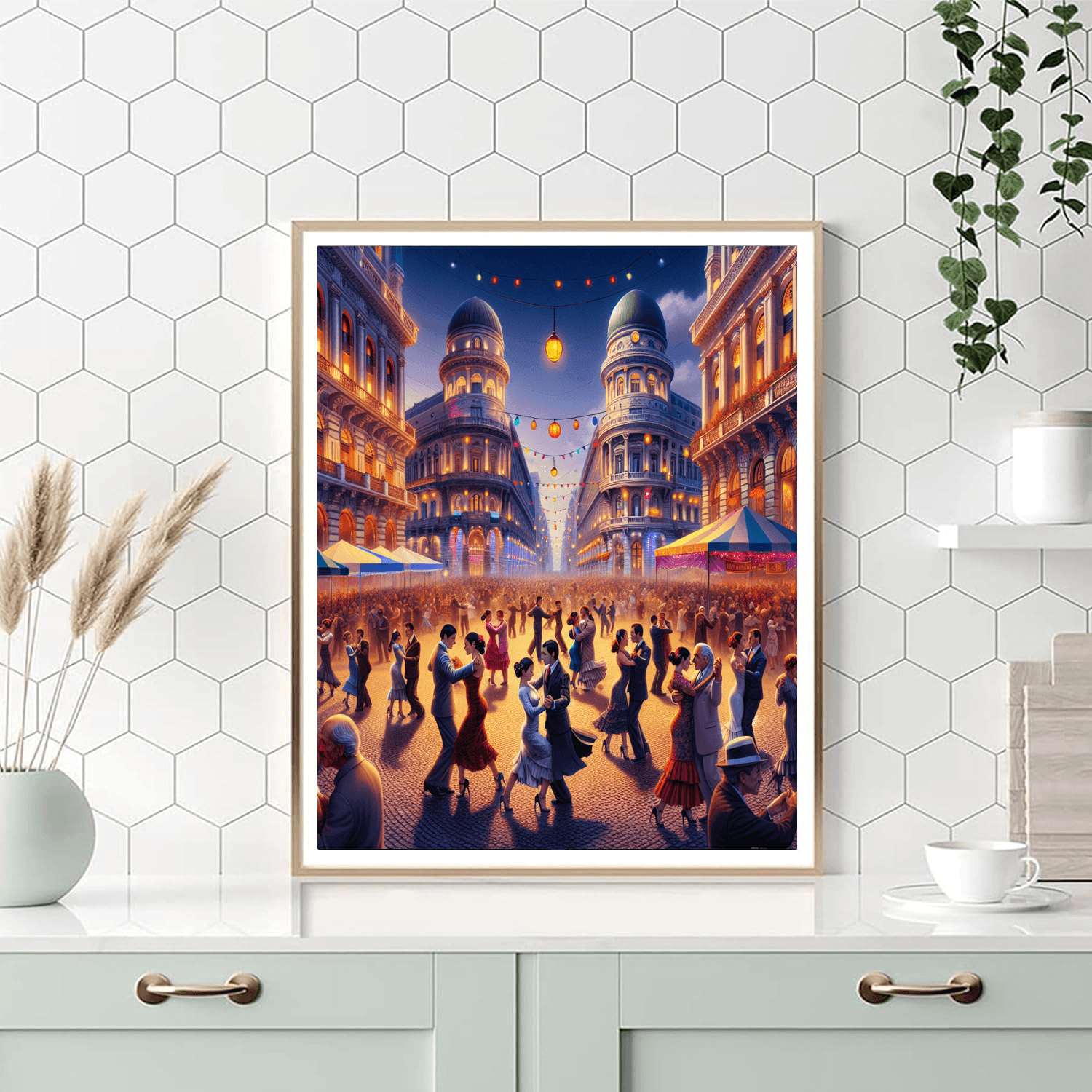 Tango Buenos Aires Festival - Buenos Aires, Argentina Number Painting