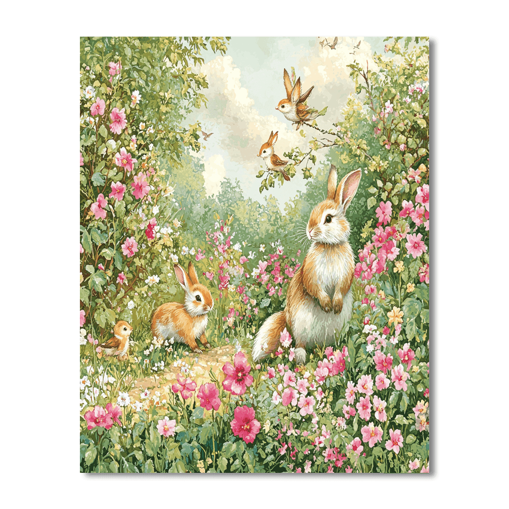 Beatrix Potter Inspired Eloquent Animals  Paint By Numbers Kits