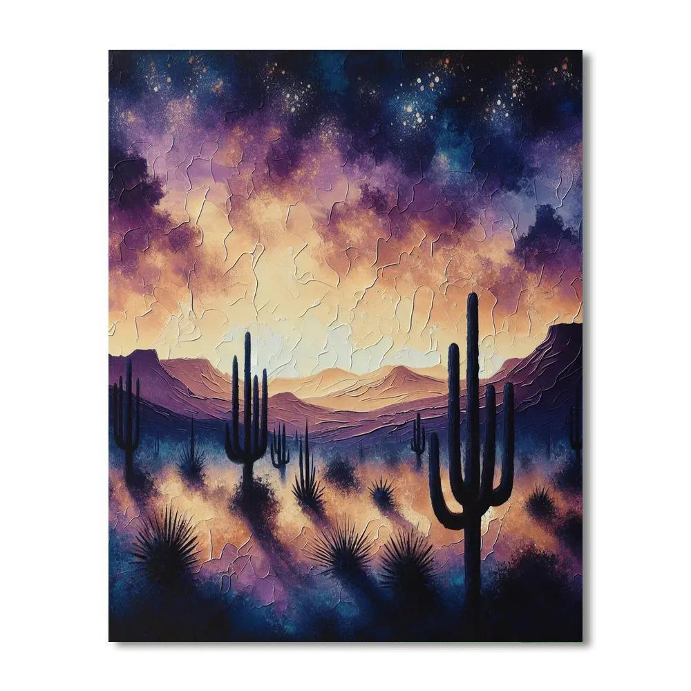 Desert Twilight Dream Paint By Numbers Art
