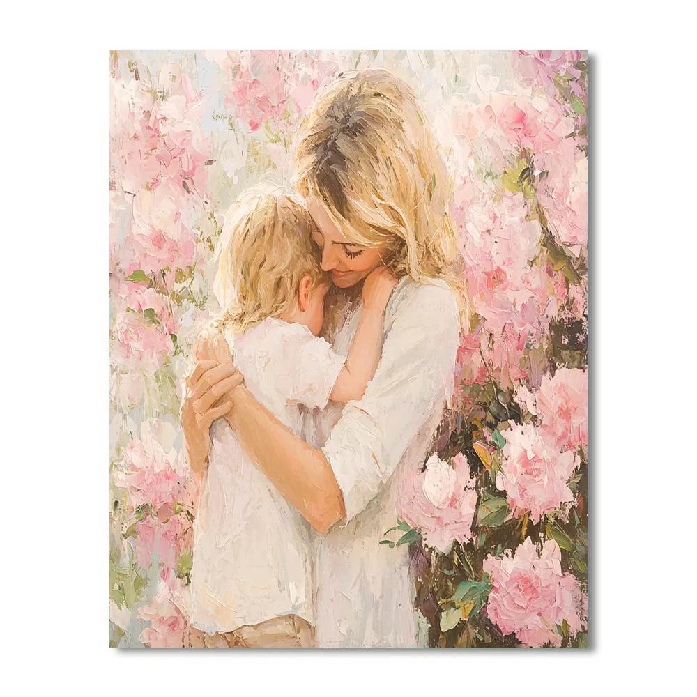 Hearts And Hugs Paint By Color