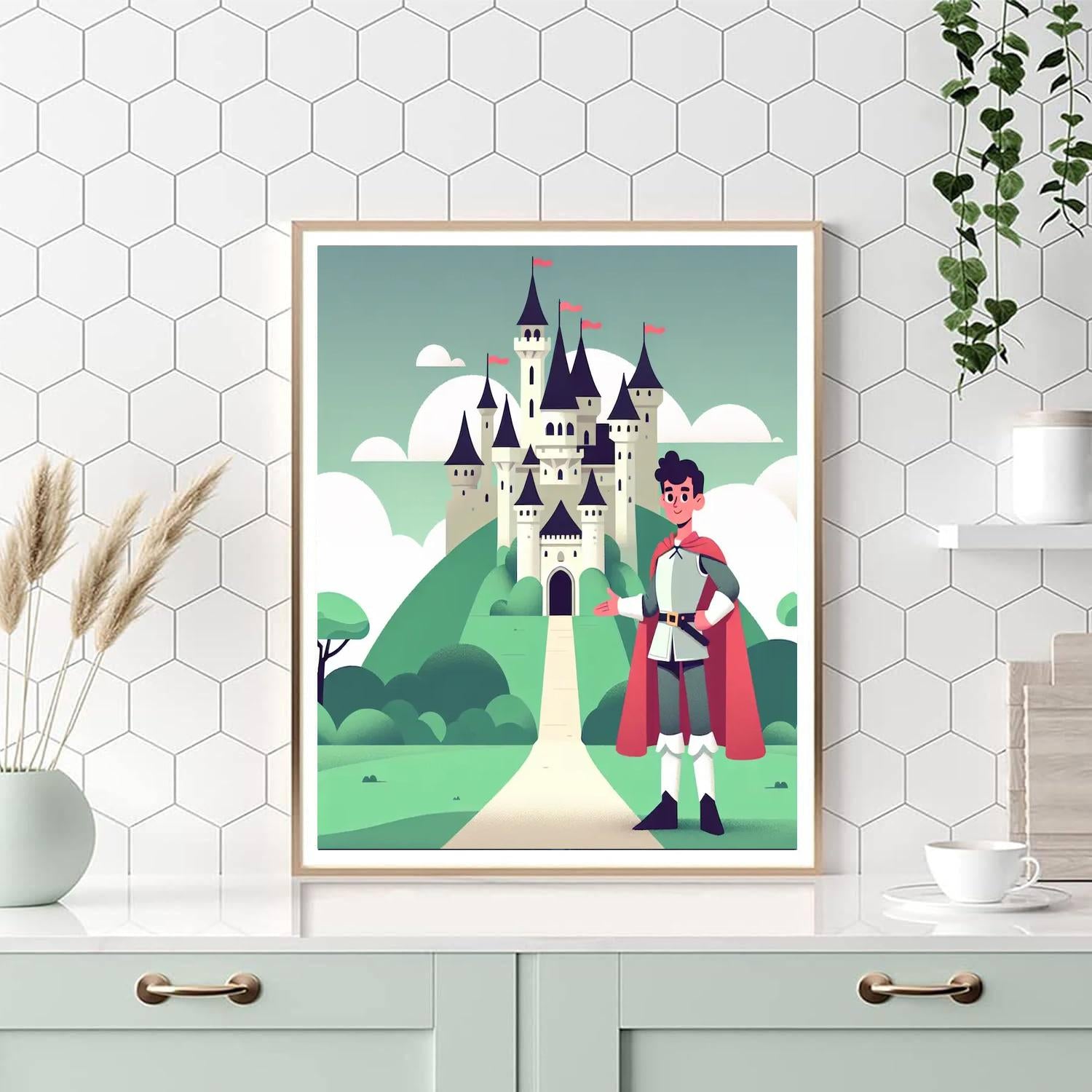 Adventure At Castle Hills Painting By Numbers Kit
