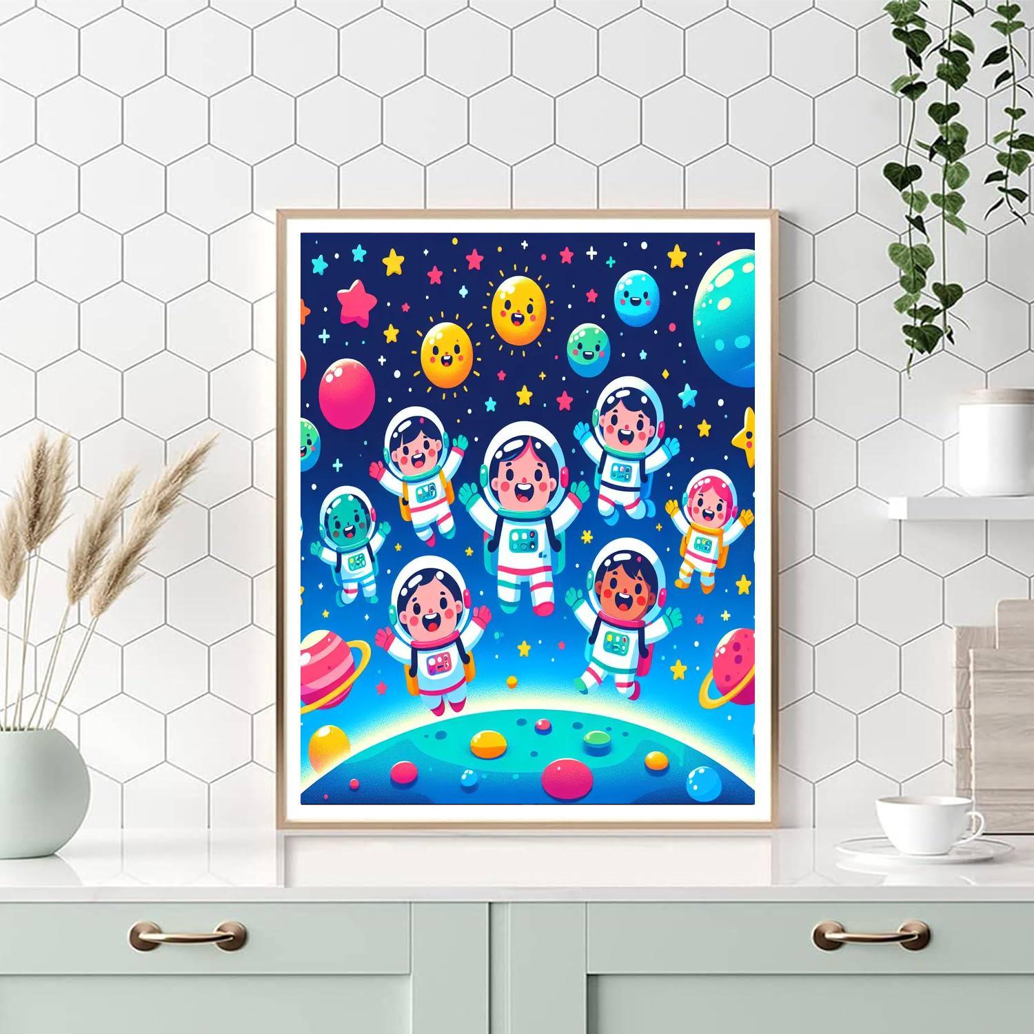 Magical Space Quest Paint By Color