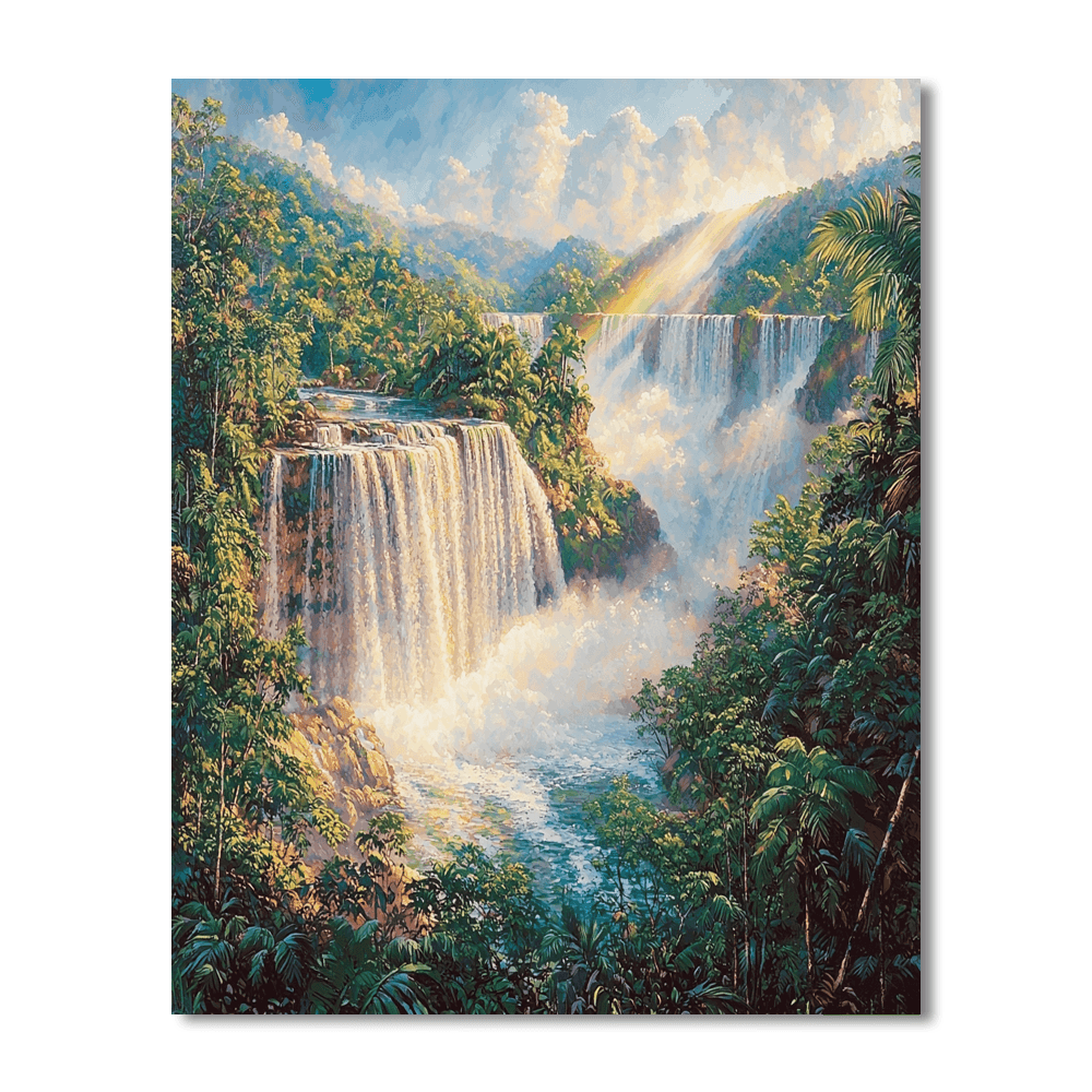 Iguazu Falls - Argentina/brazil Border Paint By Numbers Kits