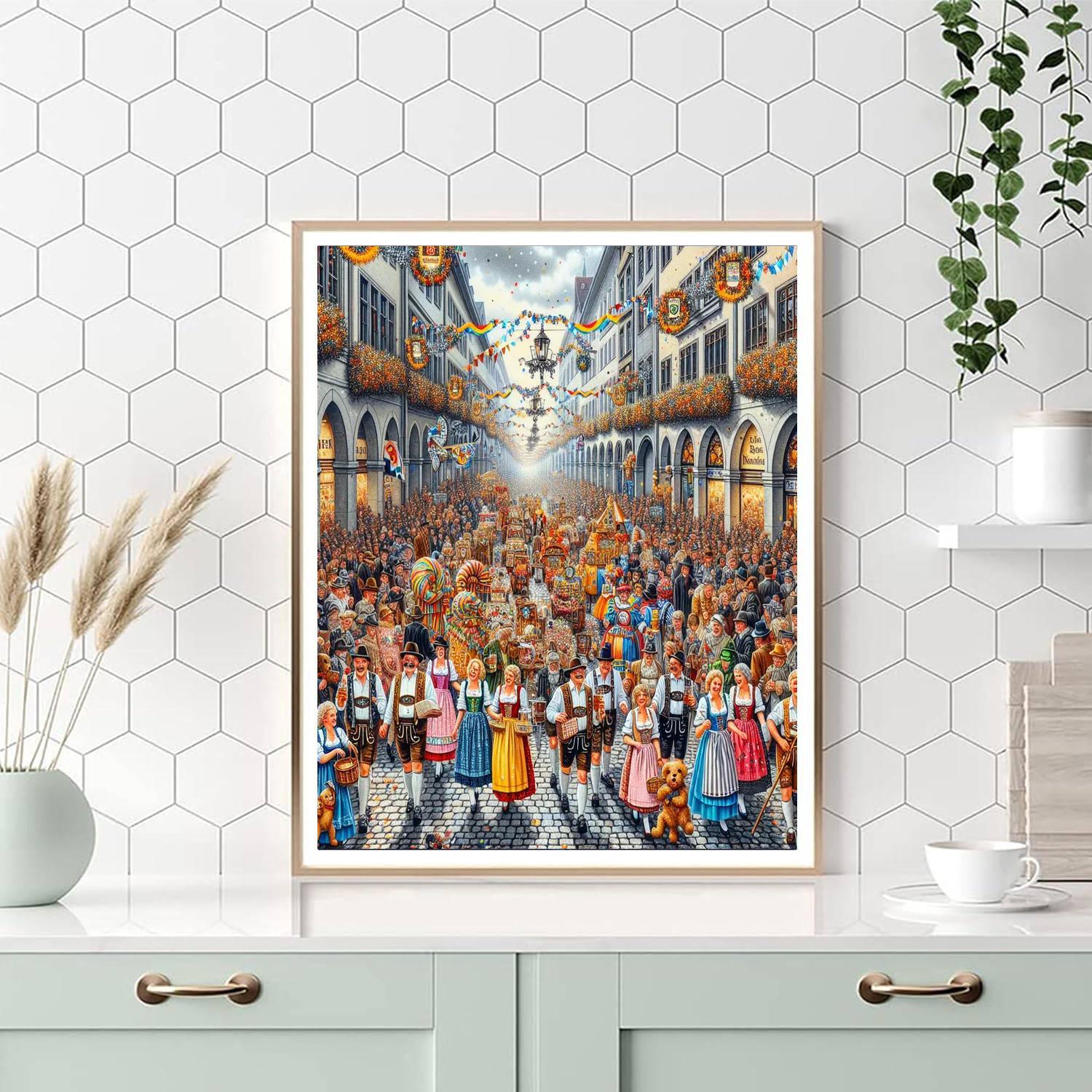 Fasching - Munich, Germany Paint By Number