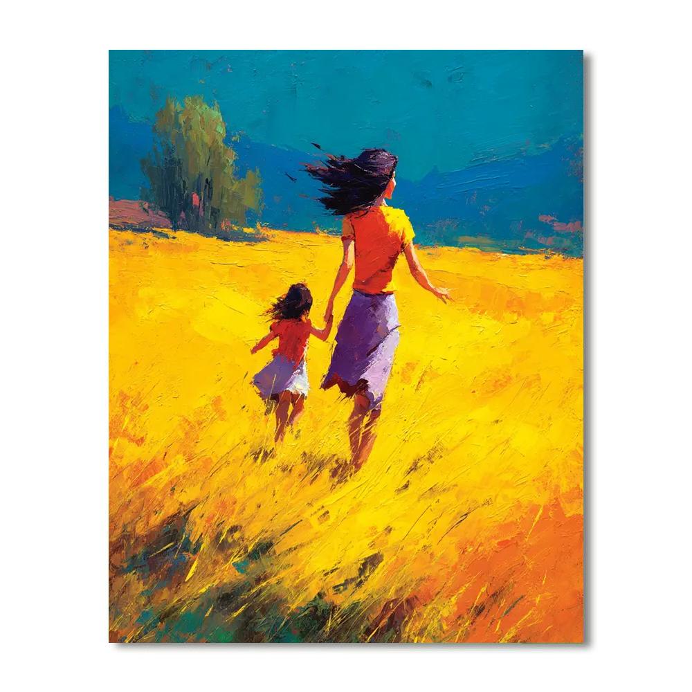 Fields Of Love Number Painting