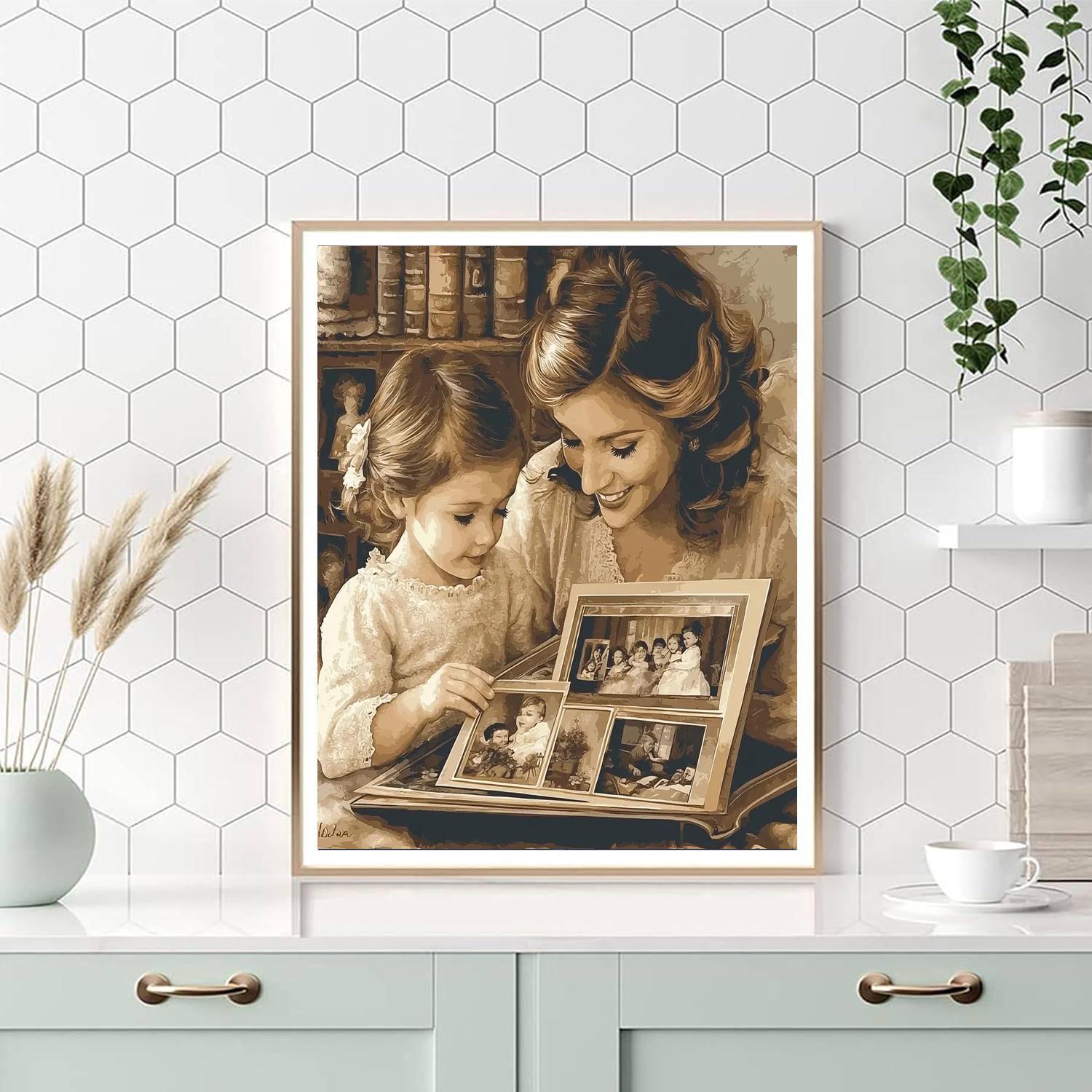 Cherished Moments In Time DIY Paint By Numbers