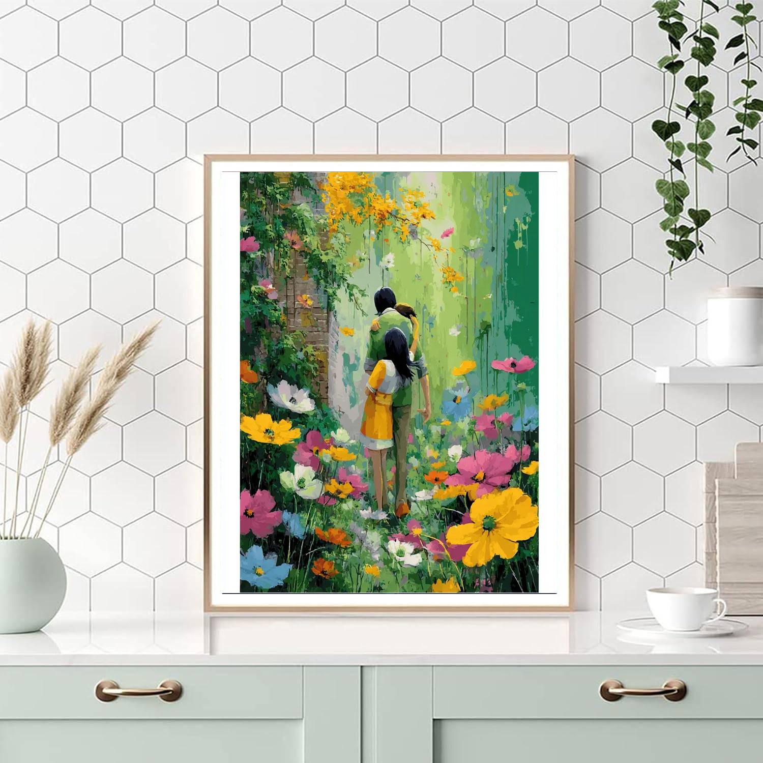 Embrace Of The Earth DIY Paint By Numbers