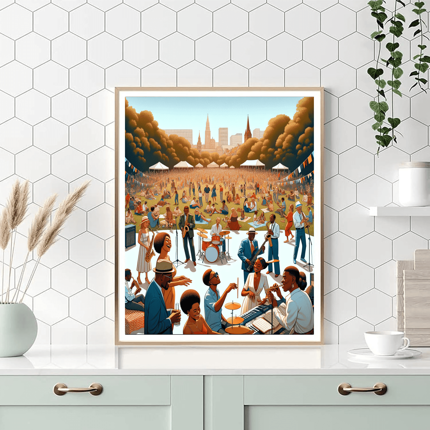 Copenhagen Jazz Festival DIY Paint By Numbers