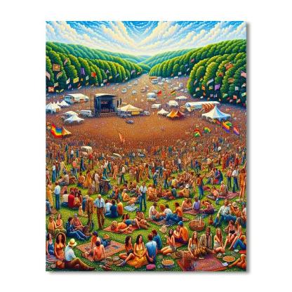 Woodstock - New York Numbered Painting Kits