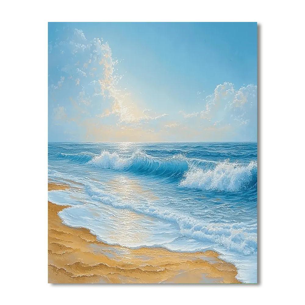 Winslow Homer Inspired Tidal Inspirations  Painting By Numbers Kit