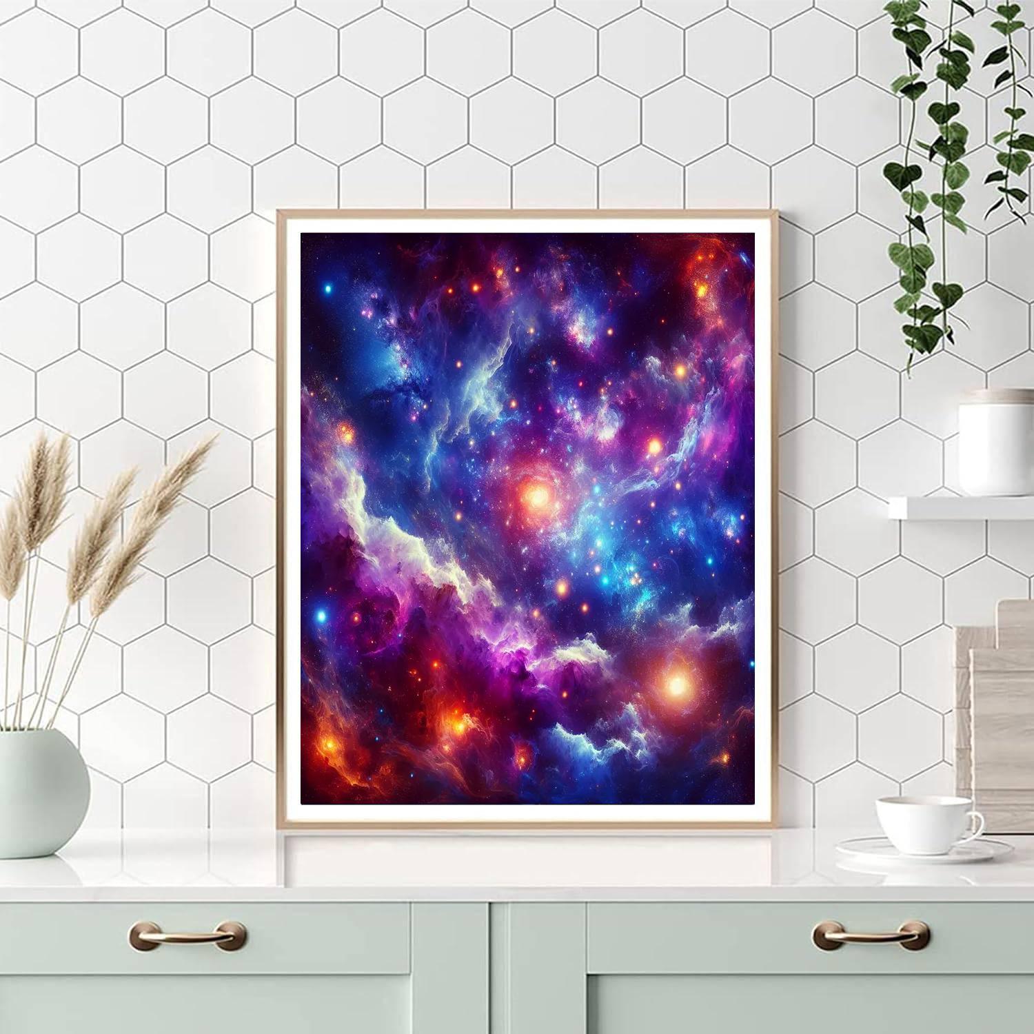 Galactic Wonderworld Painting By Numbers Kit