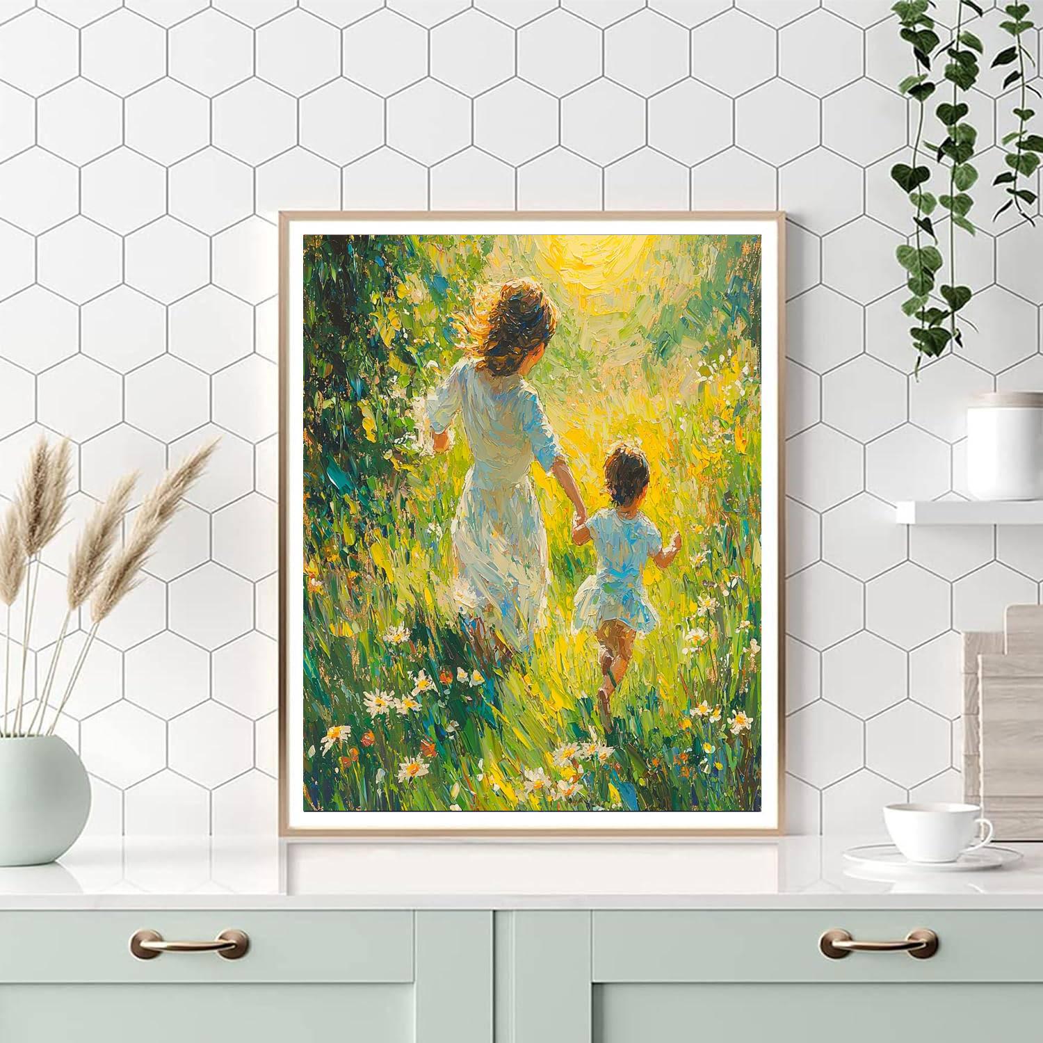 Summer Meadow Playtime Paint By Number