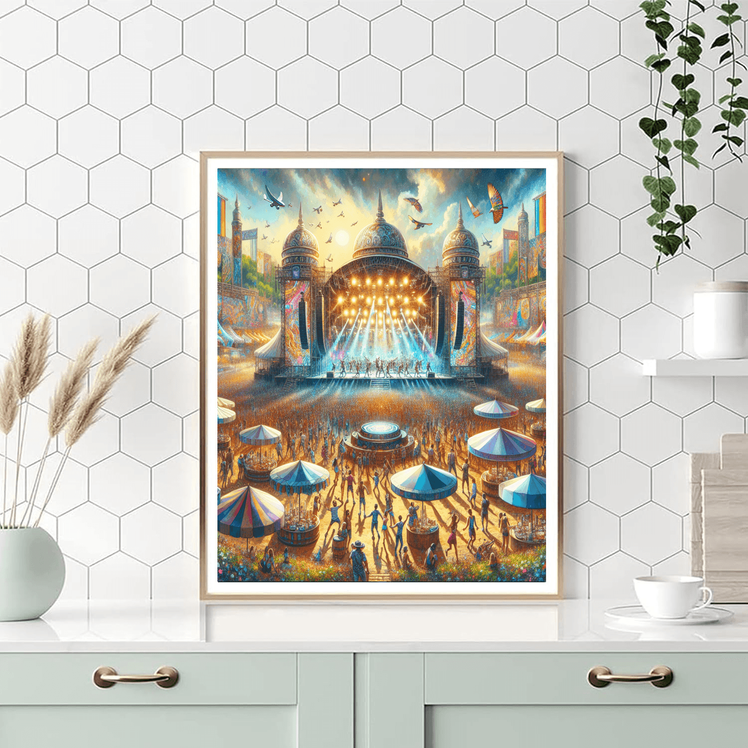 The Sziget Festival - Hungary Paint By Numbers Kits