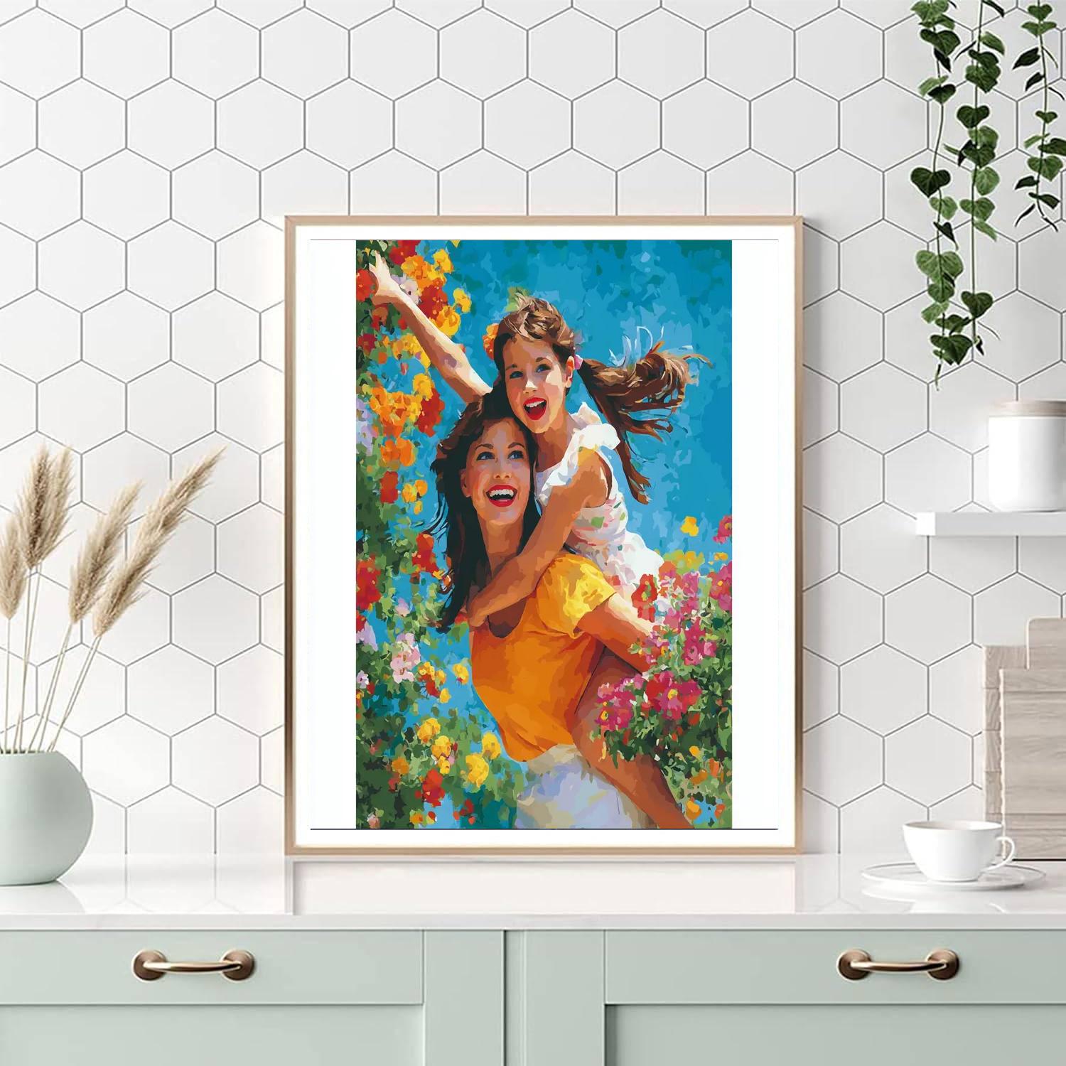 Shared Secrets In The Garden DIY Paint By Numbers