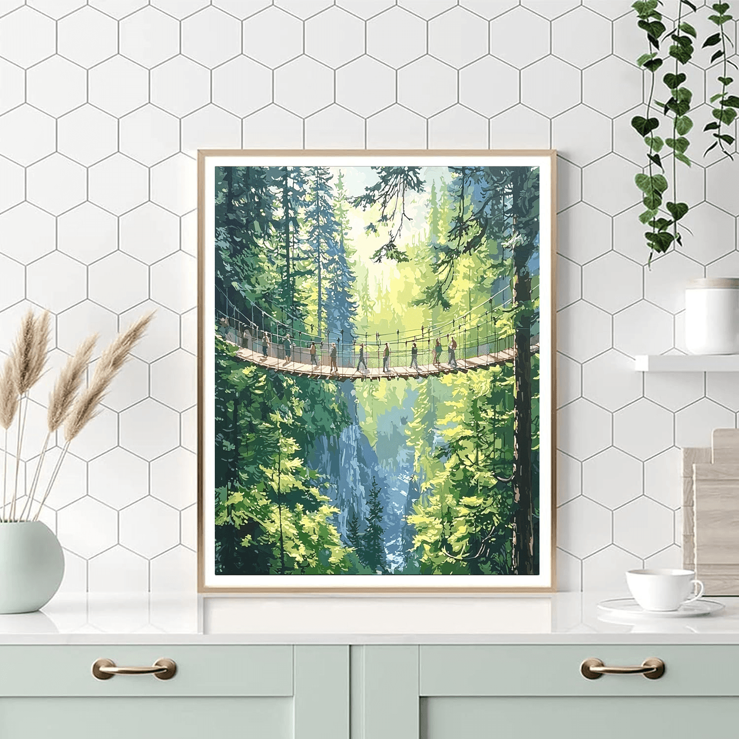 Capilano Suspension Bridge Numbered Painting Kits