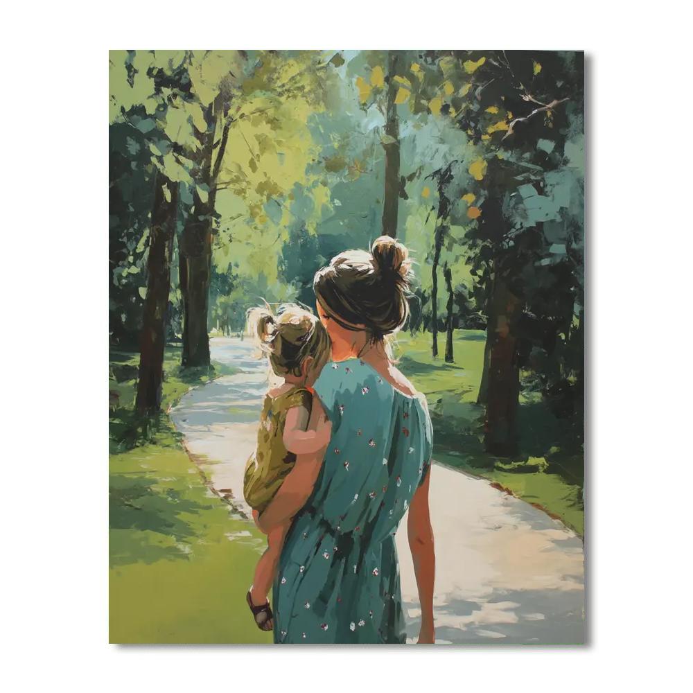 Heartstrings Of Motherhood DIY Paint By Numbers