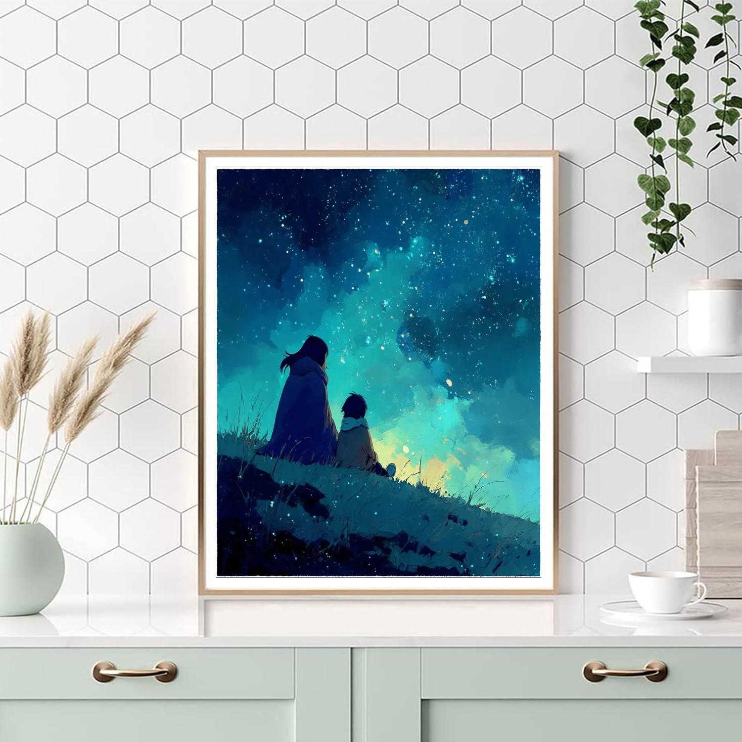 Lullaby Under Stars Paint By Numbers Kits