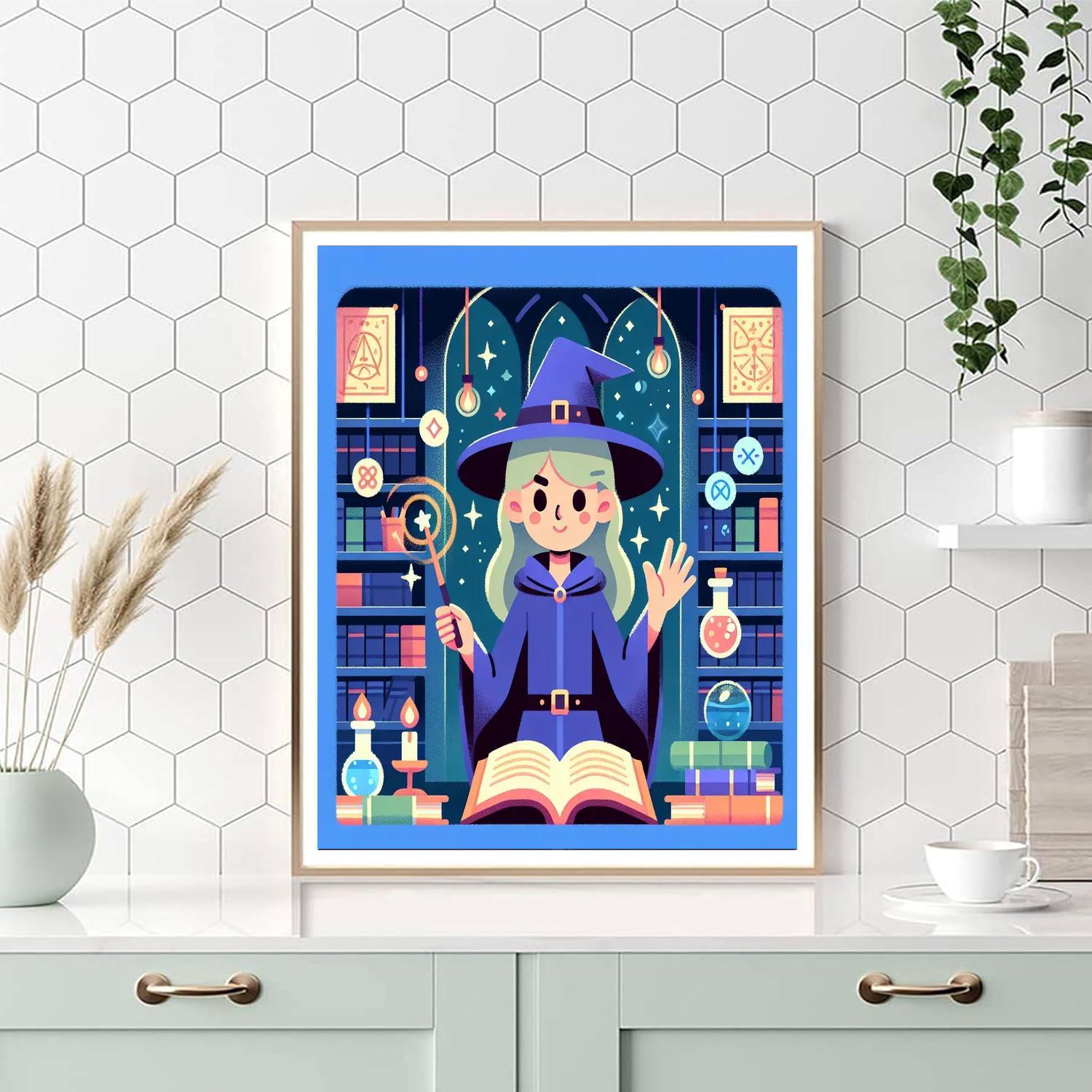 Magic Academy Numbered Painting Kits