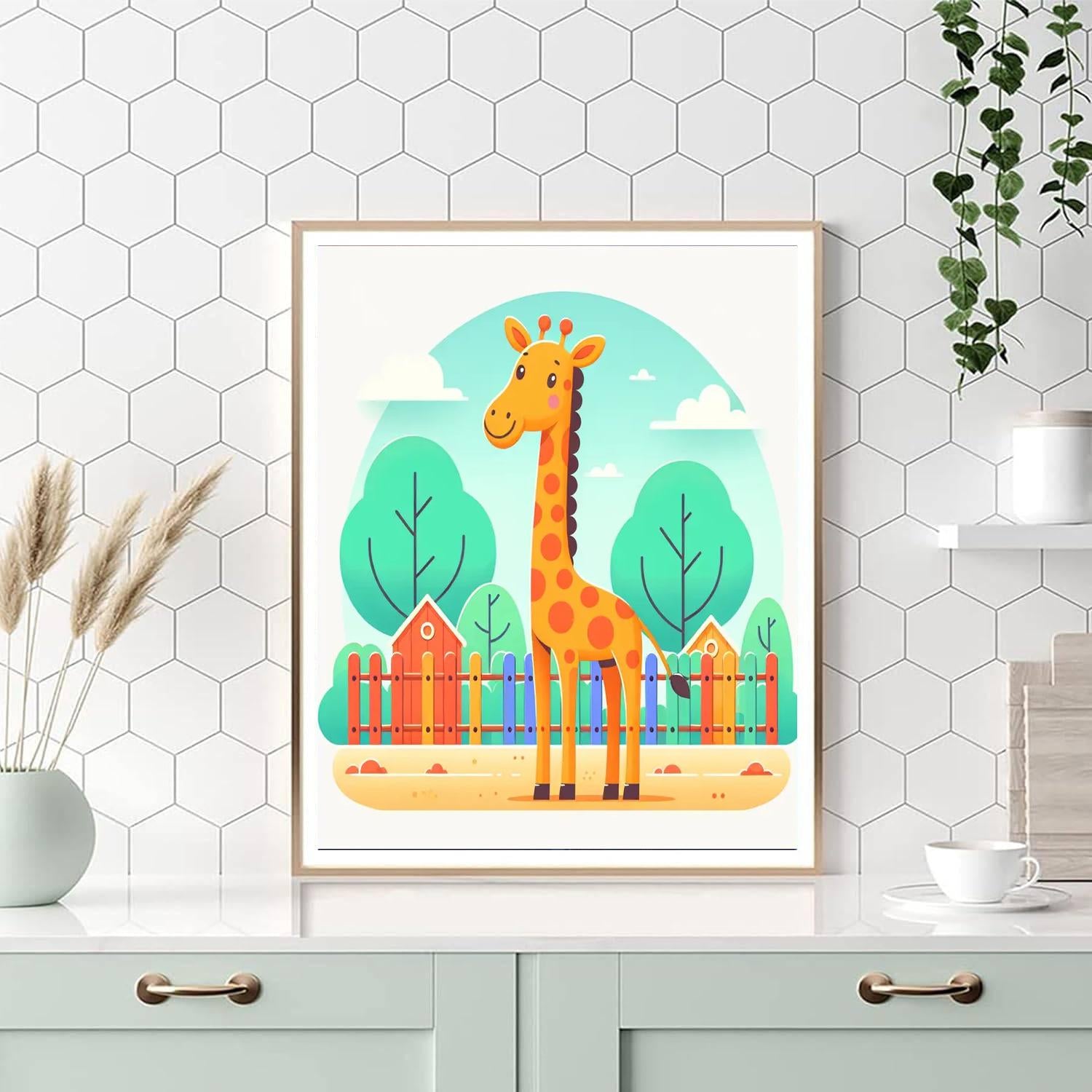 Zoo Friends Paint By Color