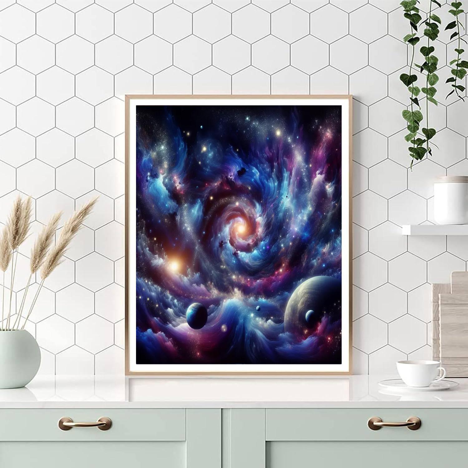 Mystical Space Odyssey Paint By Numbers