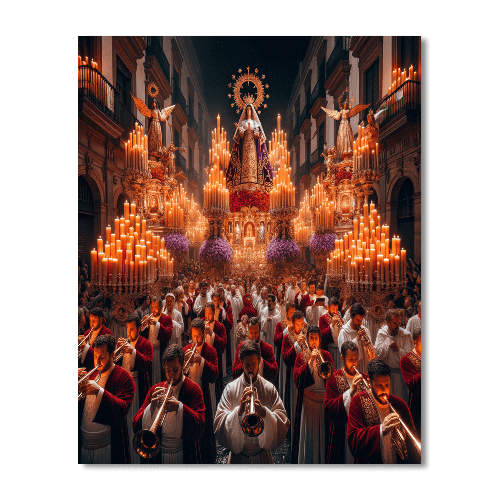 Semana Santa - Seville Paint By Number