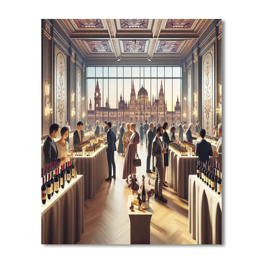 Vancouver International Wine Festival - Canada Paint By Numbers Kits