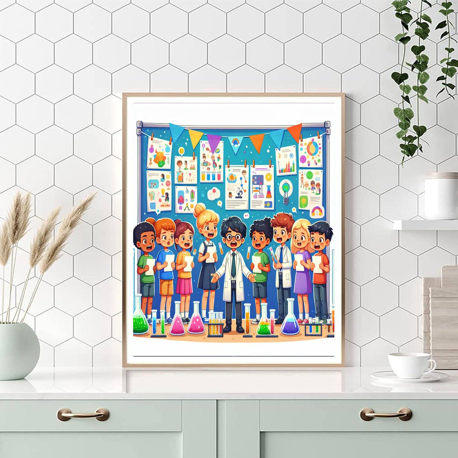 Creative Science Fair Paint By Numbers