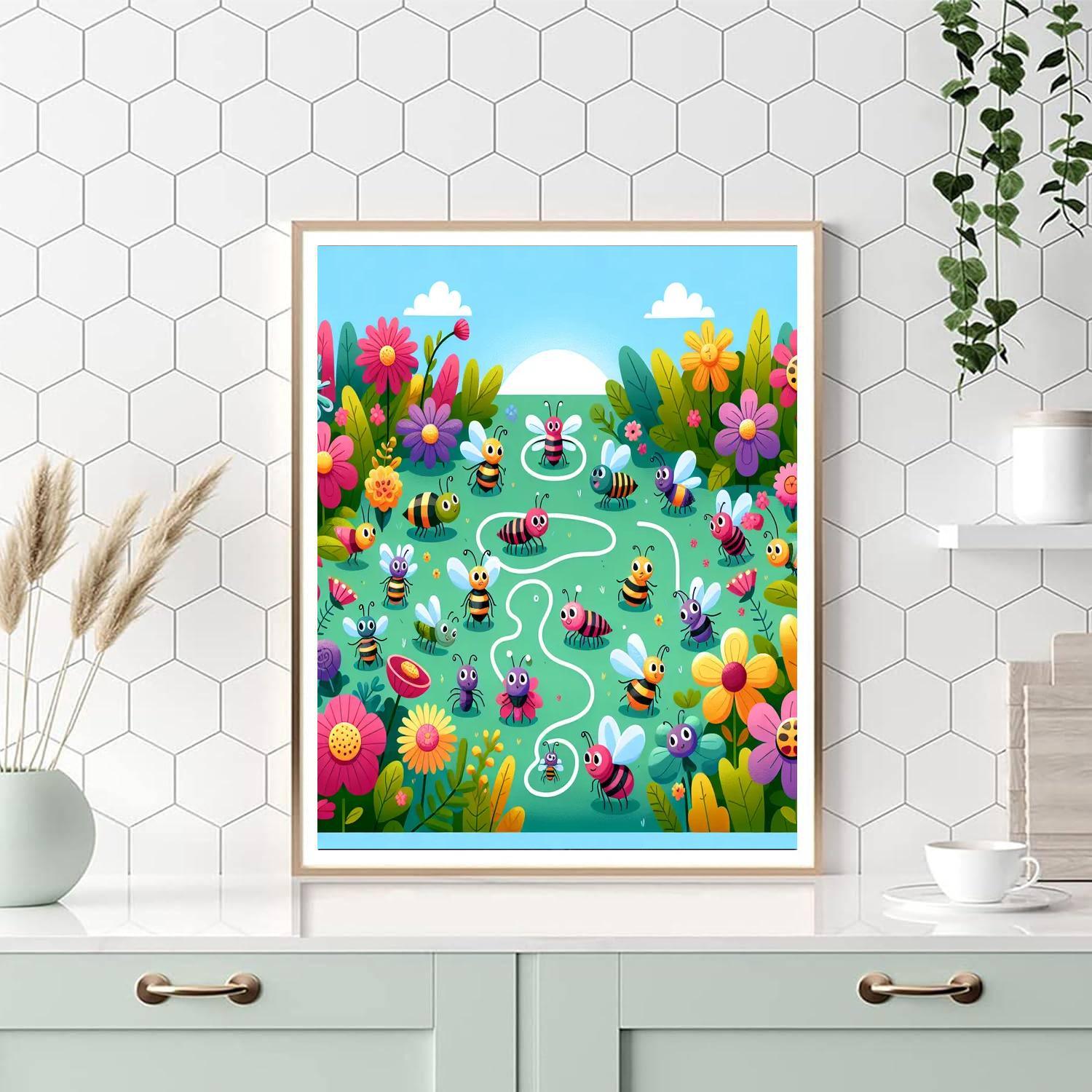 Incredible Insect Investigators Paint By Numbers