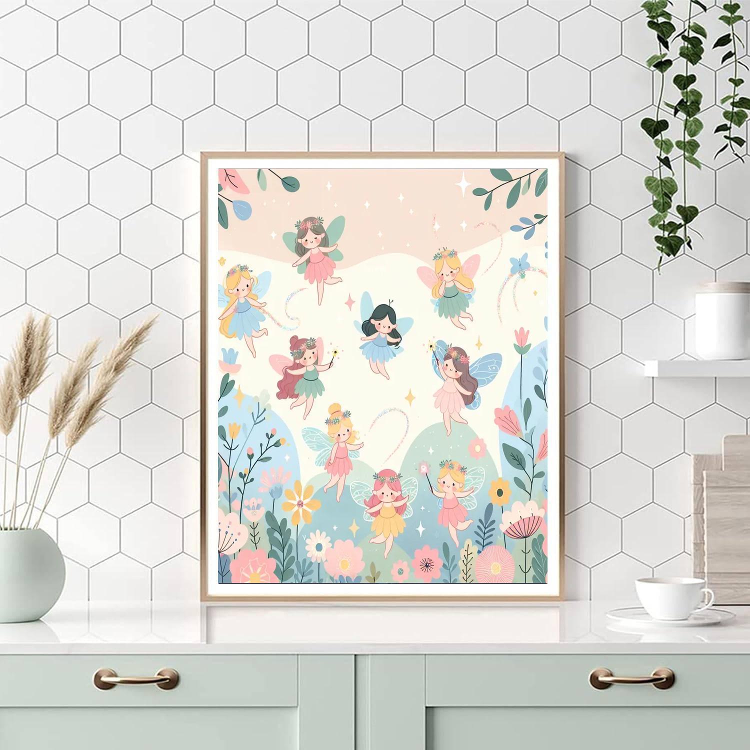 Mystical Fairyland Fantasy Painting By Numbers Kit