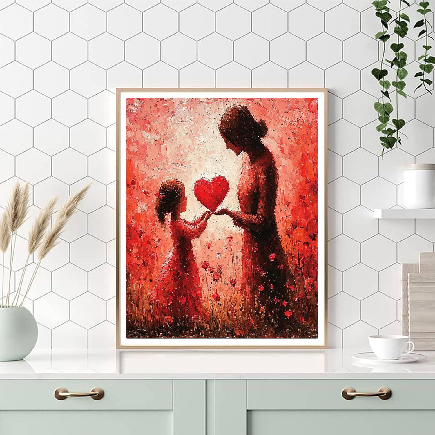 Little Hands, Big Heart Painting By Numbers Kit