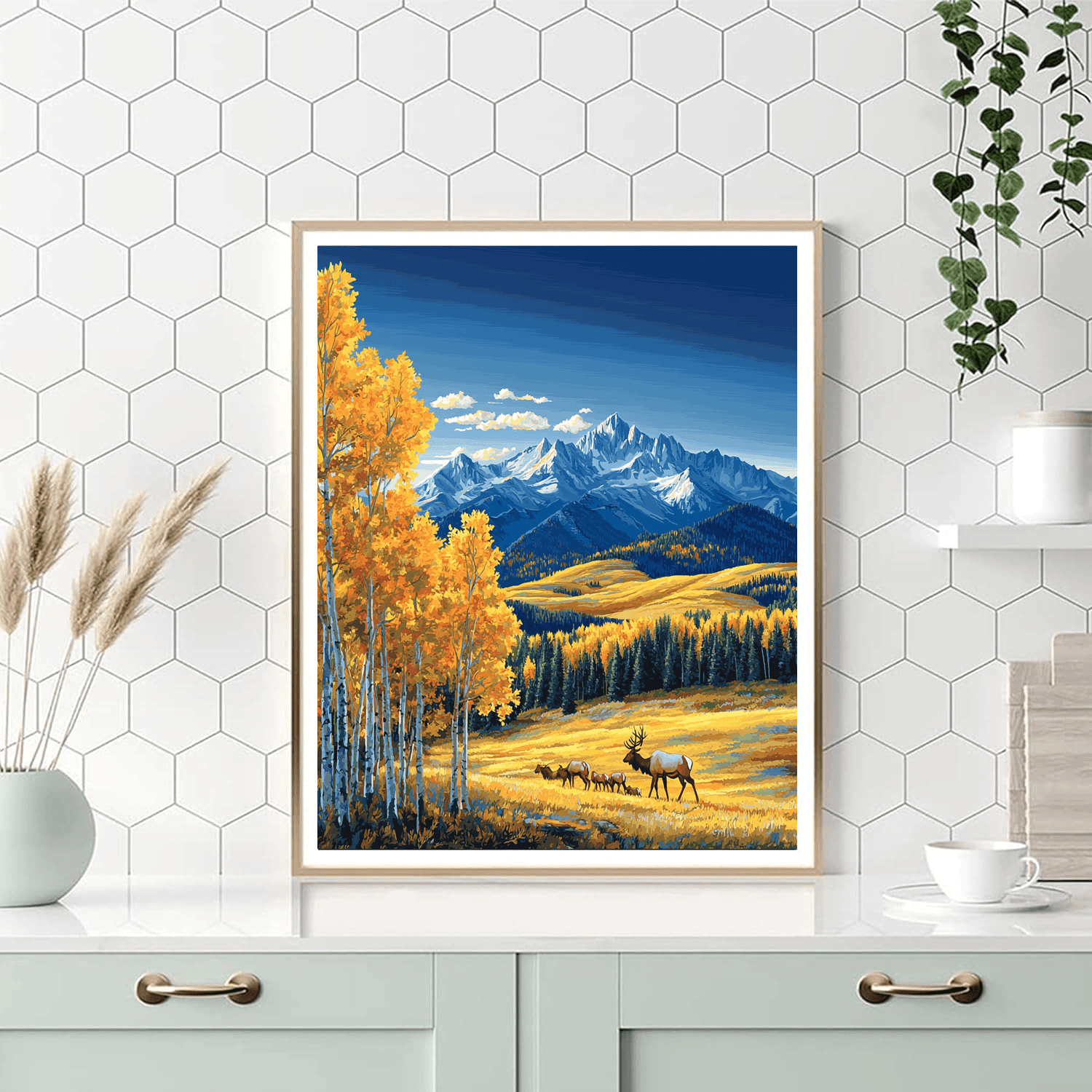 Rocky Mountain National Park - Colorado Numbered Painting Kits