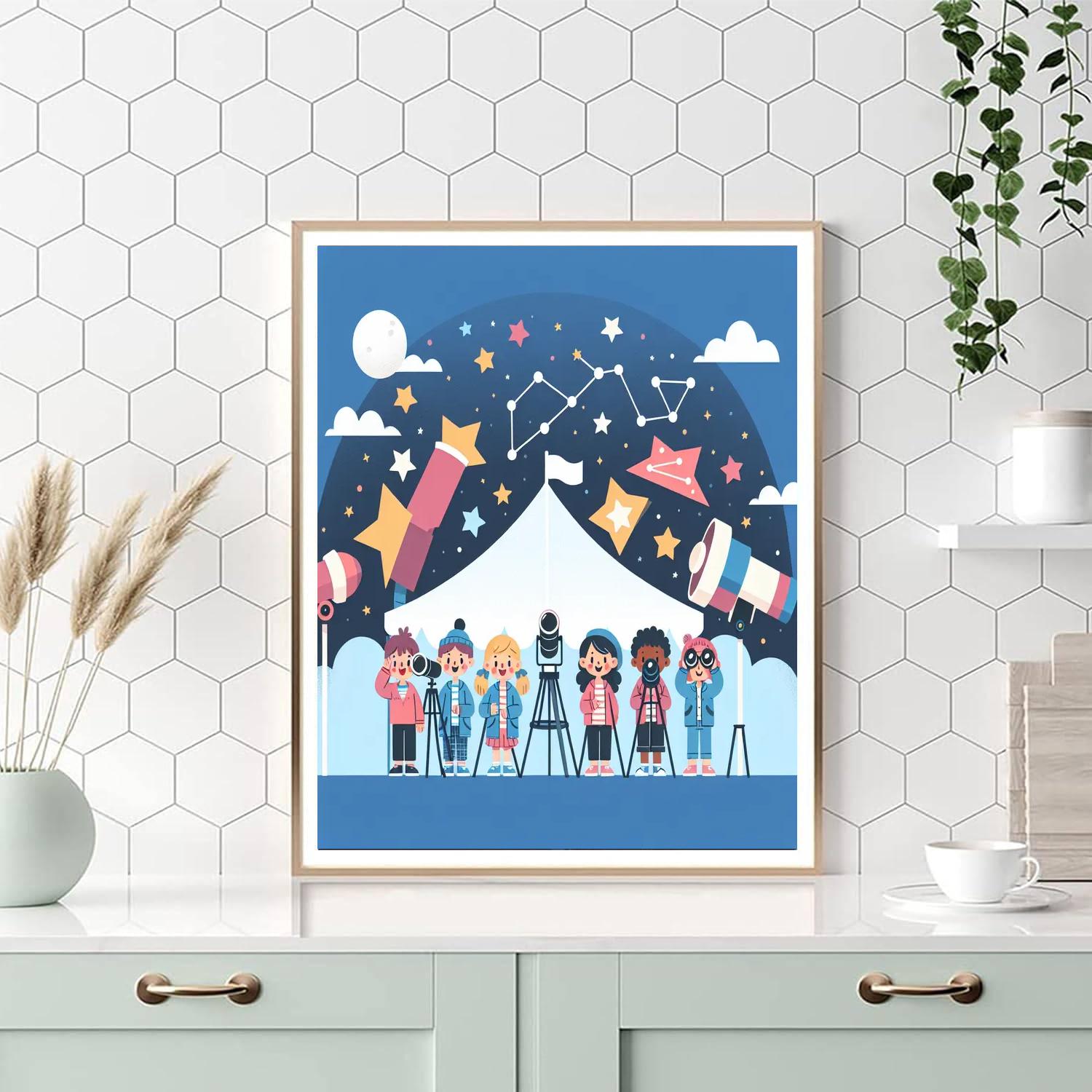 Celestial Celebrations Paint By Color