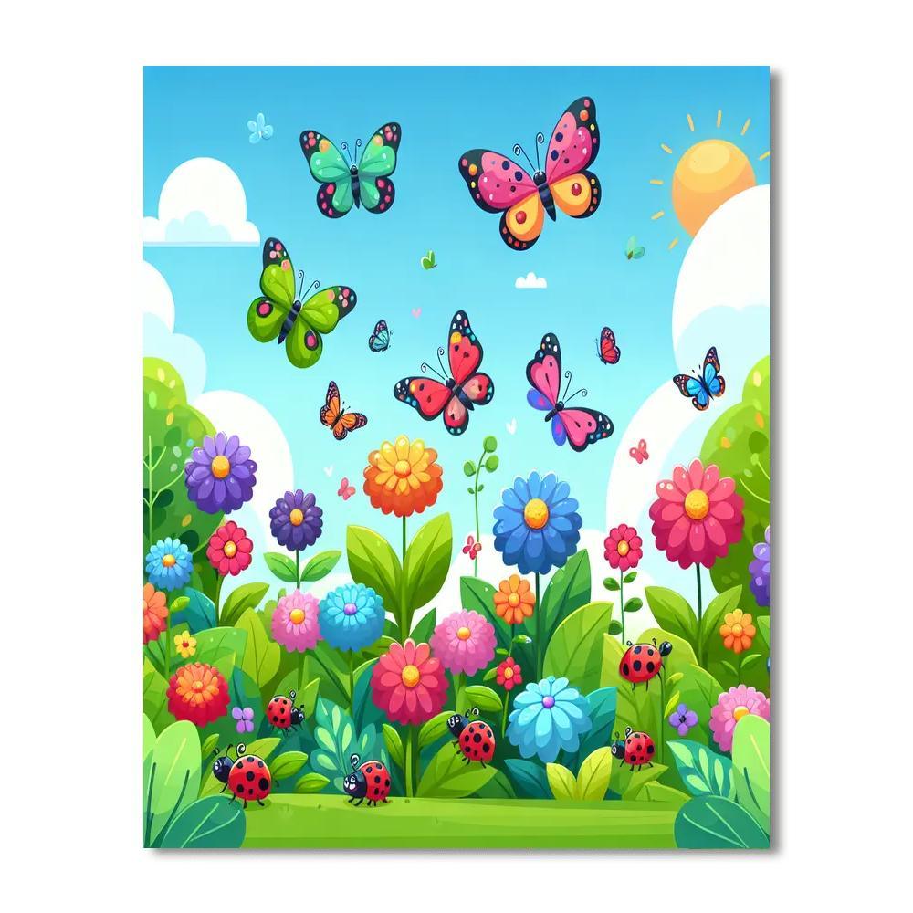 Garden Safari Paint By Numbers Kits