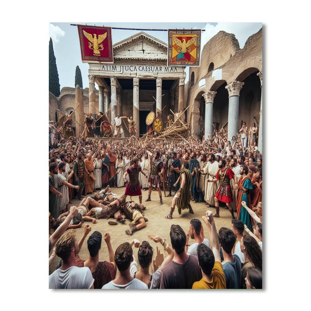 Julius Caesar Day Paint By Color