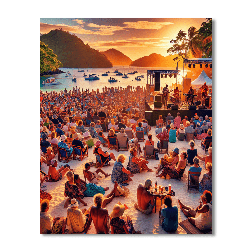 Fiji International Jazz & Blues Festival - Fiji Paint By Color