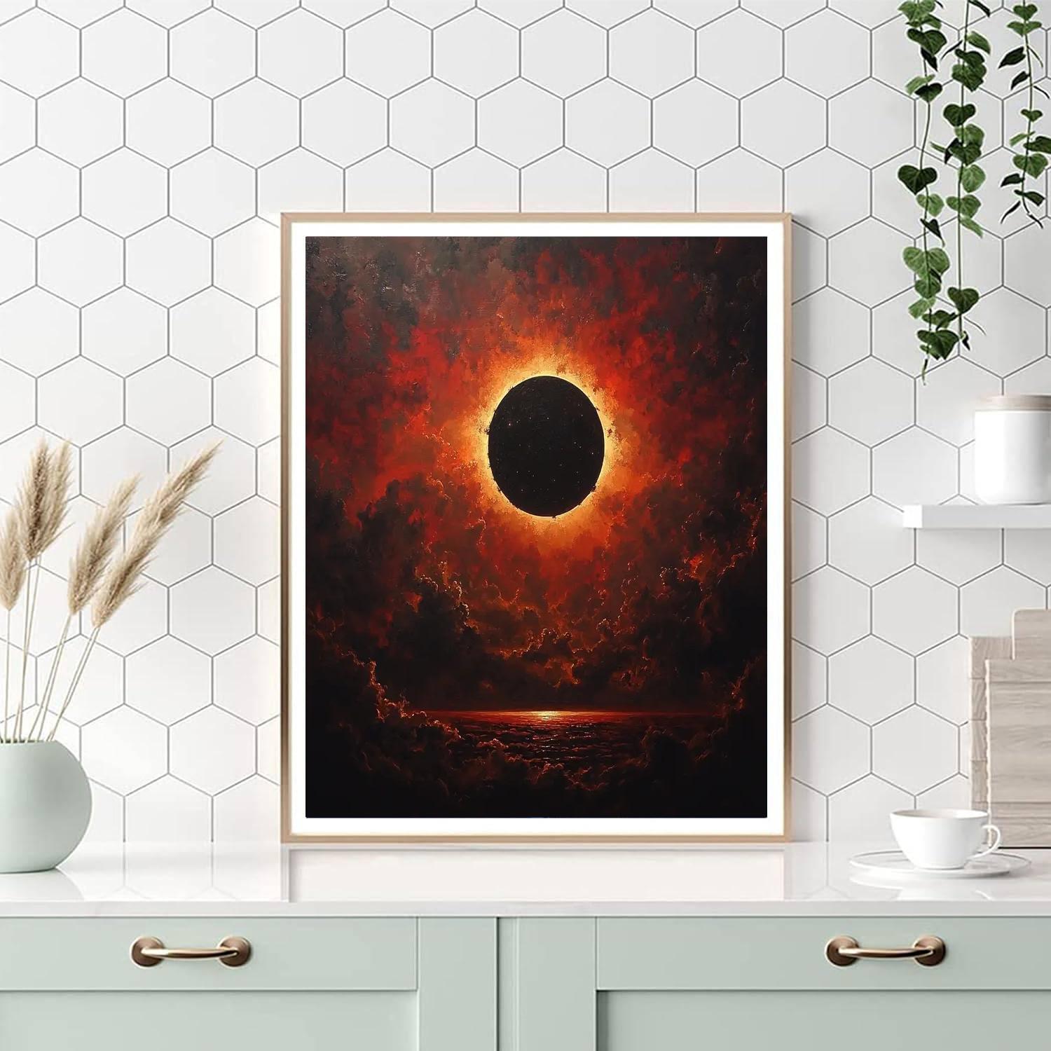 Caravaggio Inspired Eclipse Of Shadow  Paint By Numbers Kits