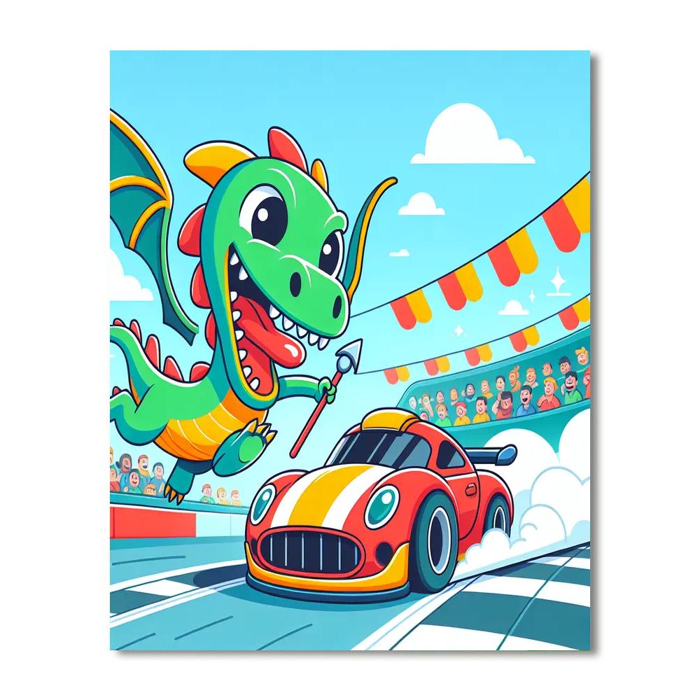 Fantasy Racing League Painting Number Kit
