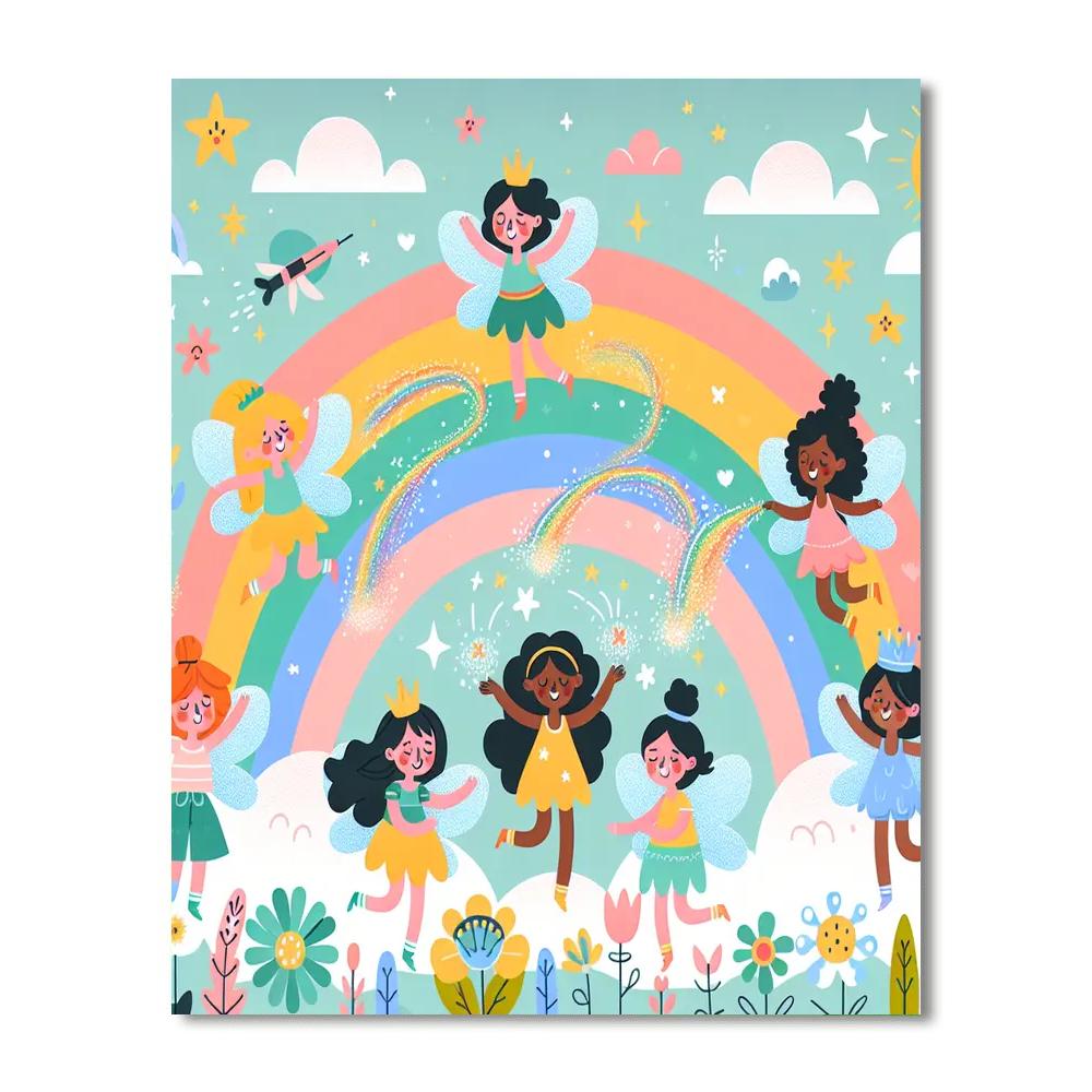 Magical Enchantment DIY Paint By Numbers