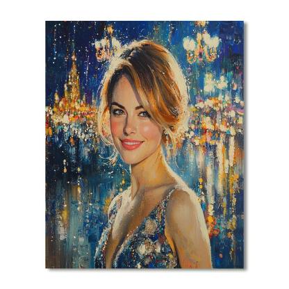 Emma Stone: A La La Land Of Talent Paint By Color